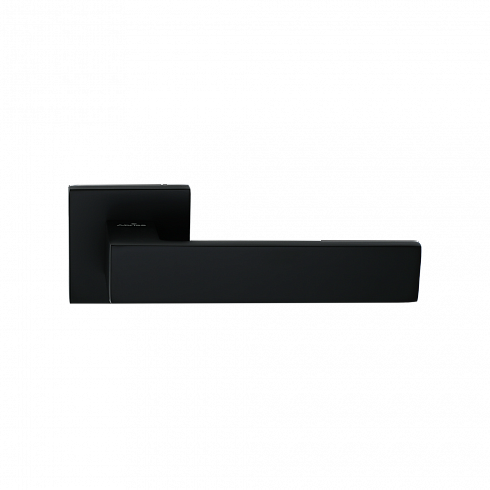 Ручка цинковая на тонком квадратном основании ABRISS R50.150 MBP (Черный матовый)