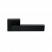 Ручка цинковая на тонком квадратном основании ABRISS R50.150 MBP (Черный матовый)